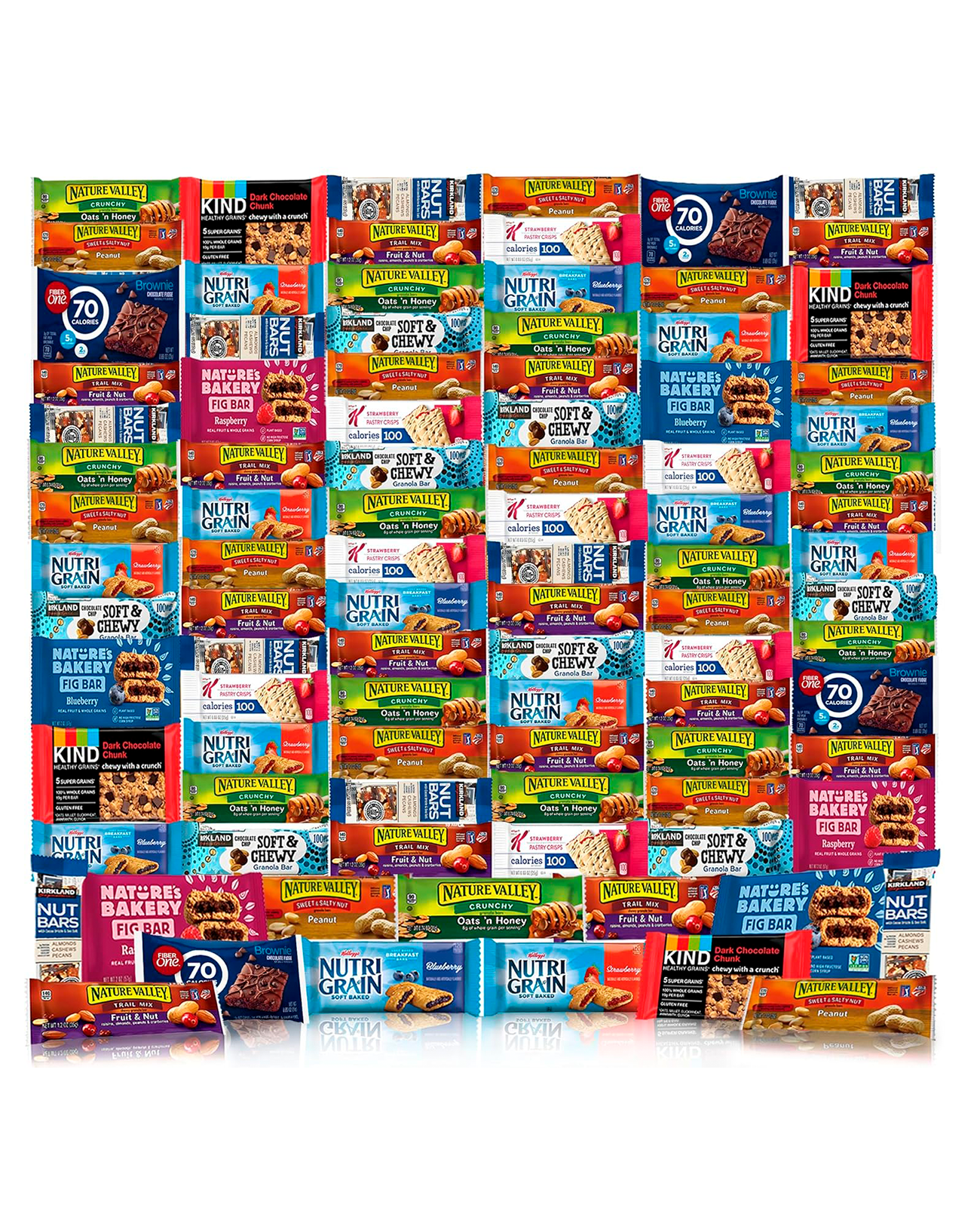 114 Count - Healthy Snacks, Healthy Mixed Snack Box &amp; Snacks Gift Variety Pack, Bulk Granola Bars, Bulk Snacks (Care Package)