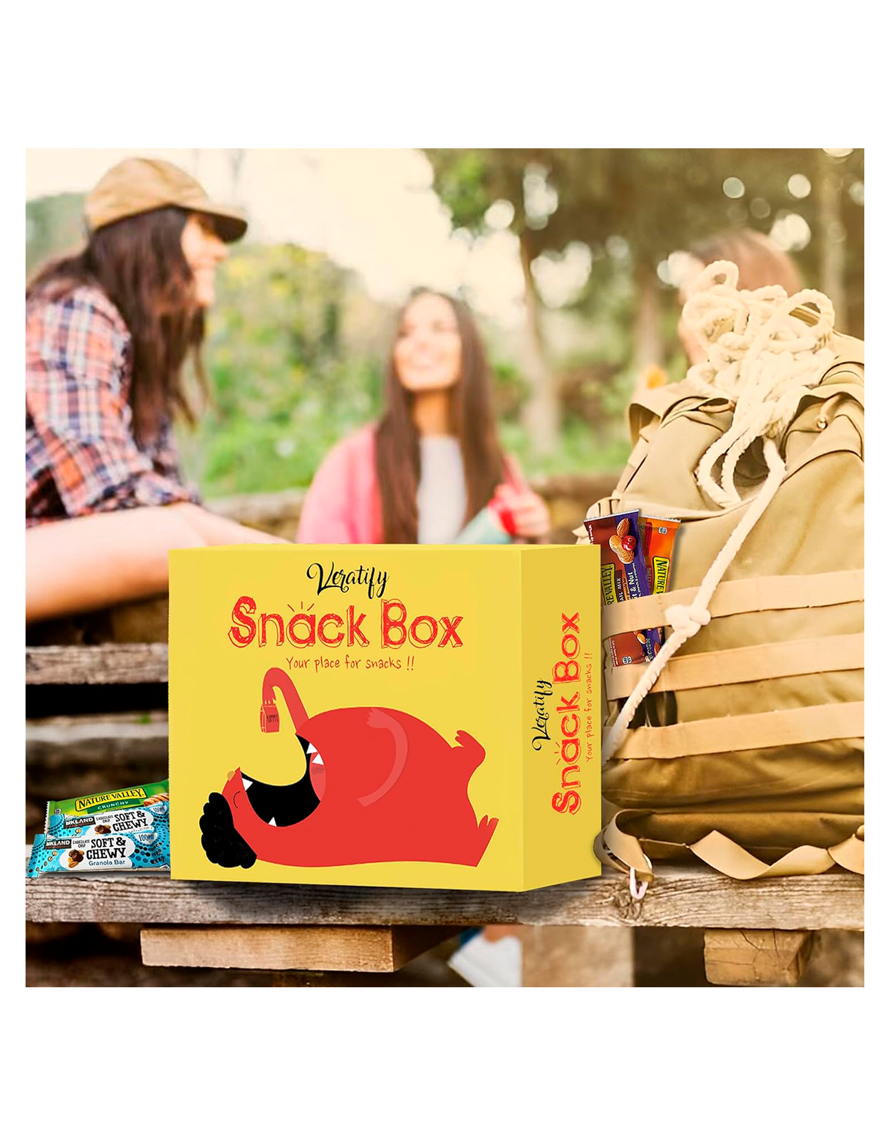 Mighty Munch Snack Box - 66 Count Healthy Granola Bars – Veratify